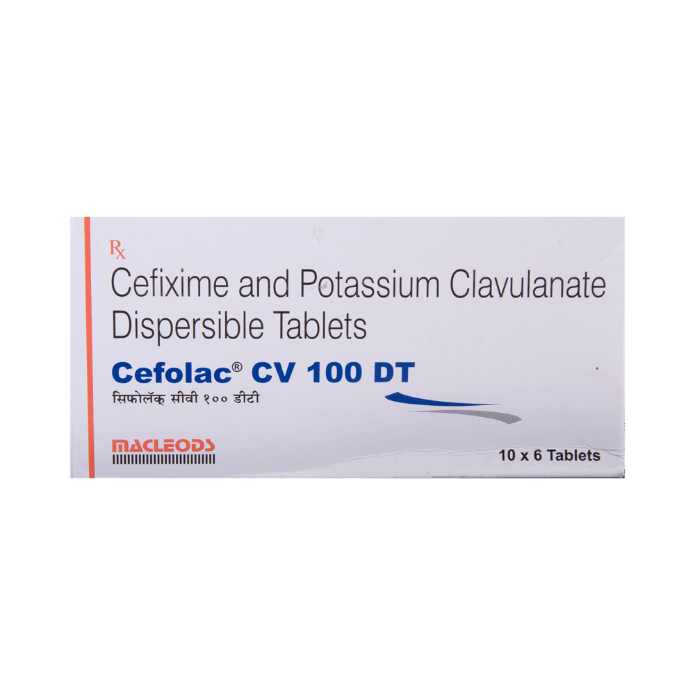 Cefolac CV 100 DT Tablet - Image 2