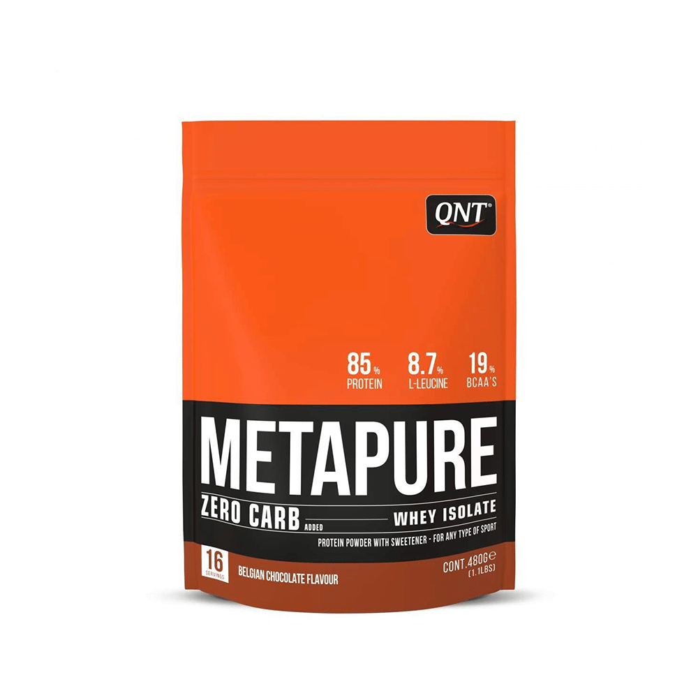 QNT Metapure Whey Isolate Zero Carb Powder Belgiun Chocolate - Image 1