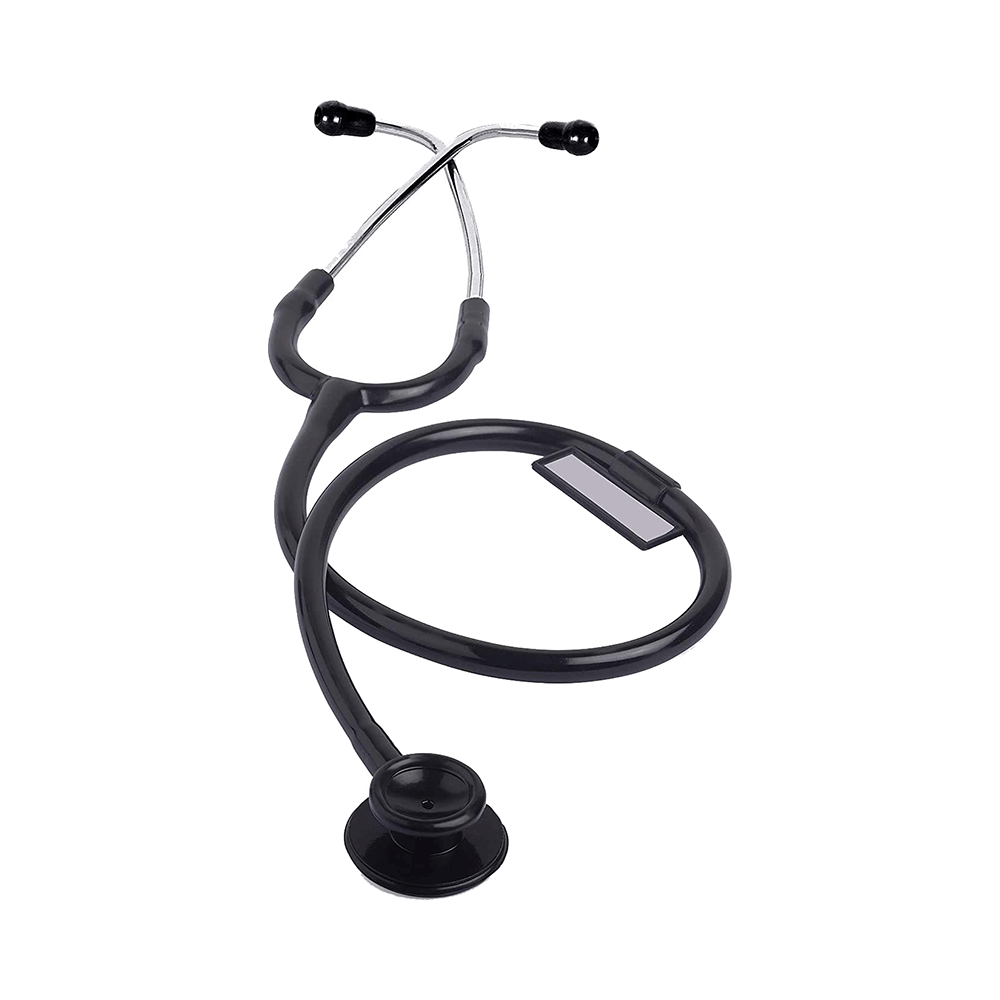 MCP Aluminium Perfect Al Black Matte Dual Head Acoustics Stethoscope