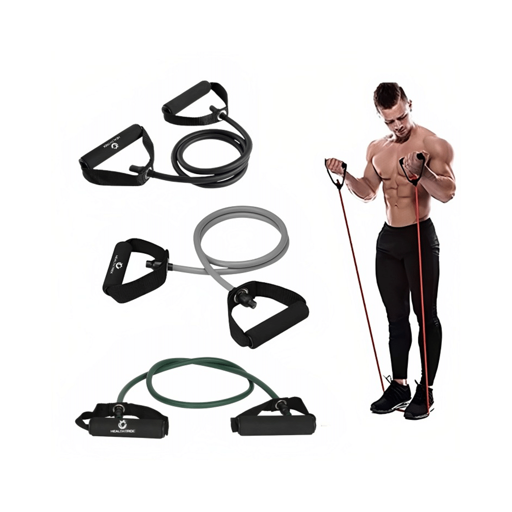 Healthtrek Single Toning Resistance Tube (Set of 3) - Image 2