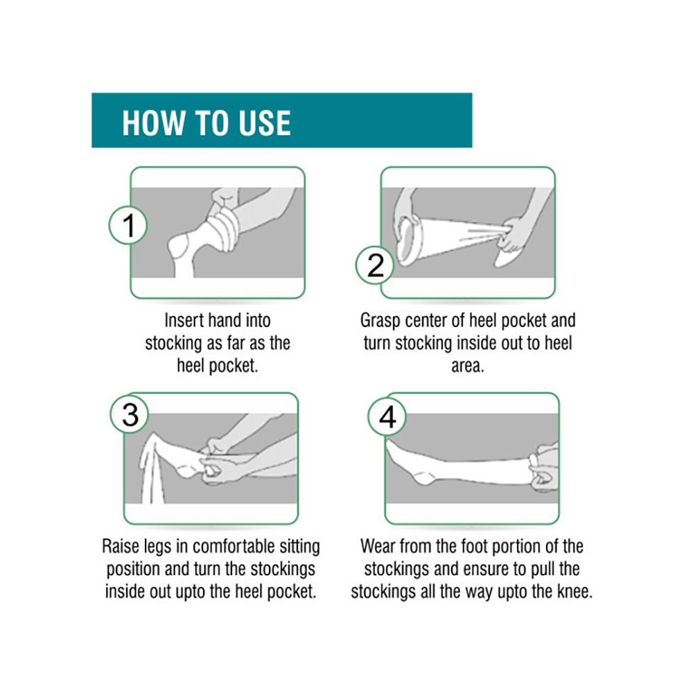 Med-E-Move Stocking Below Knee XXL - Image 3