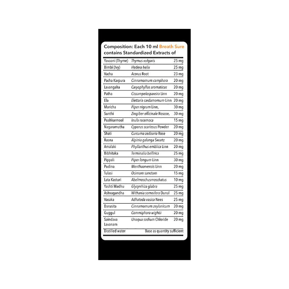 Bioqem Pharma Breath Sure Ayurvedic Cough Kadha - Image 3