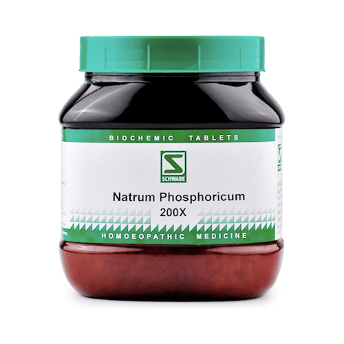 Dr Willmar Schwabe India Natrum Phosphoricum Biochemic Tablet 200X - Image 1