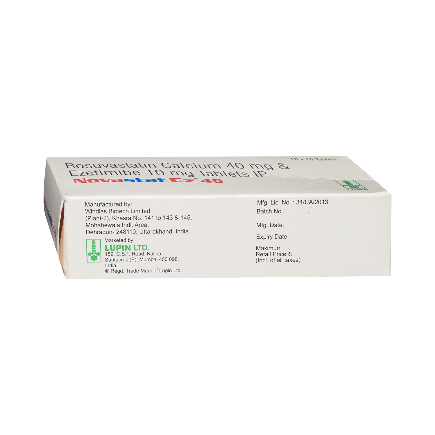 Novastat EZ 40mg/10mg Tablet - Image 3