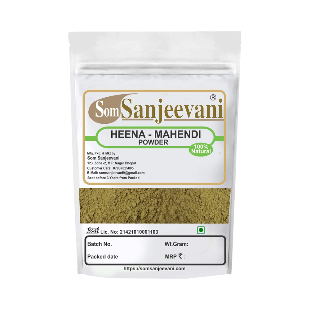 Som Sanjeevani Heena-Mahendi Powder (350gm Each) - Image 3