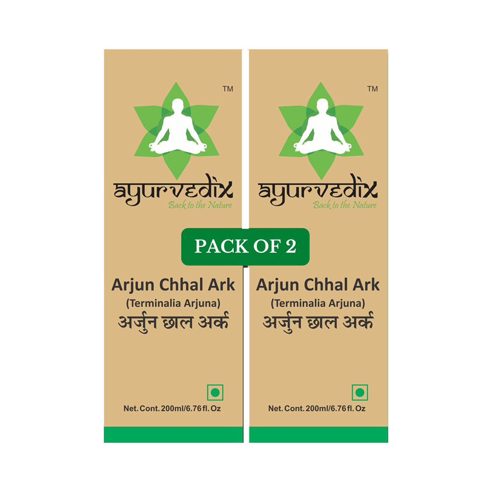 Ayurvedix Arjun Chhal Ark (200ml Each) - Image 1