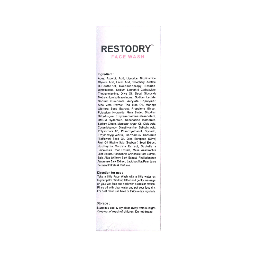 Restodry Face Wash - Image 2