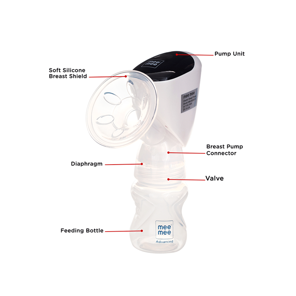 Mee Mee Advanced Electric Breast Pump White - Image 5