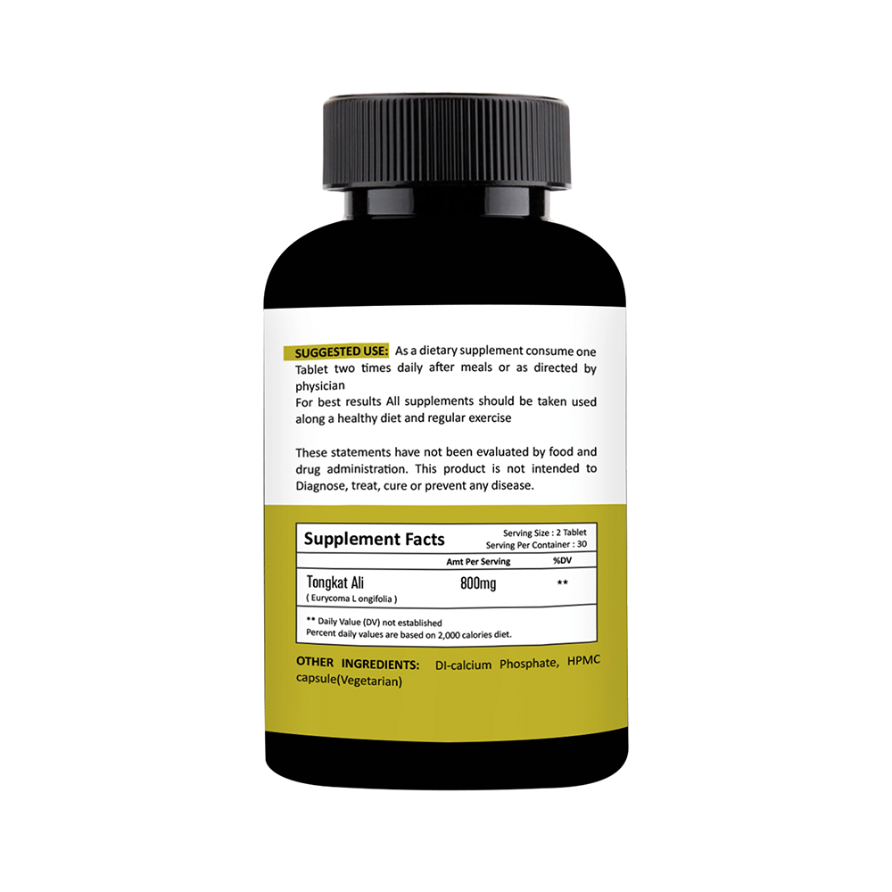 Nutracology Tongkat Ali Tablet | For Muscle Mass & Athletic Performance - Image 2