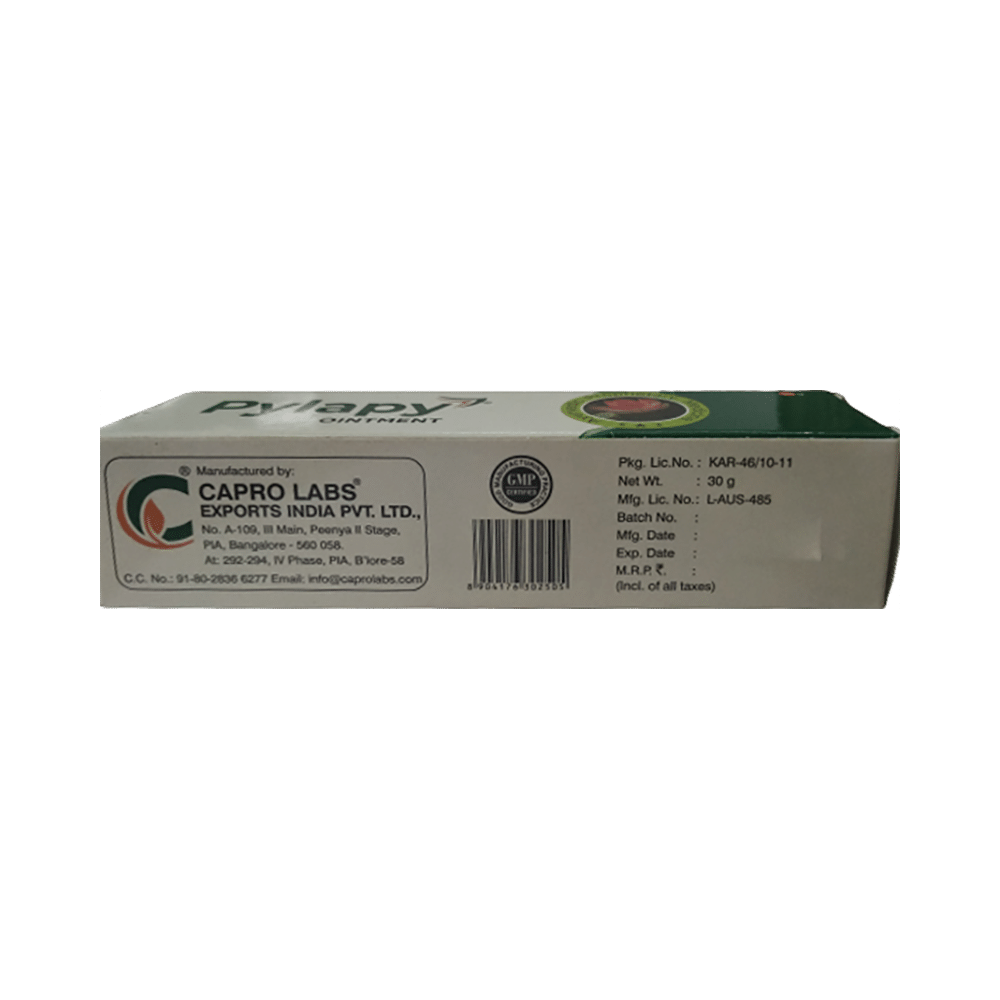 Capro Pylapy Ointment (30gm Each) Tube - Image 3