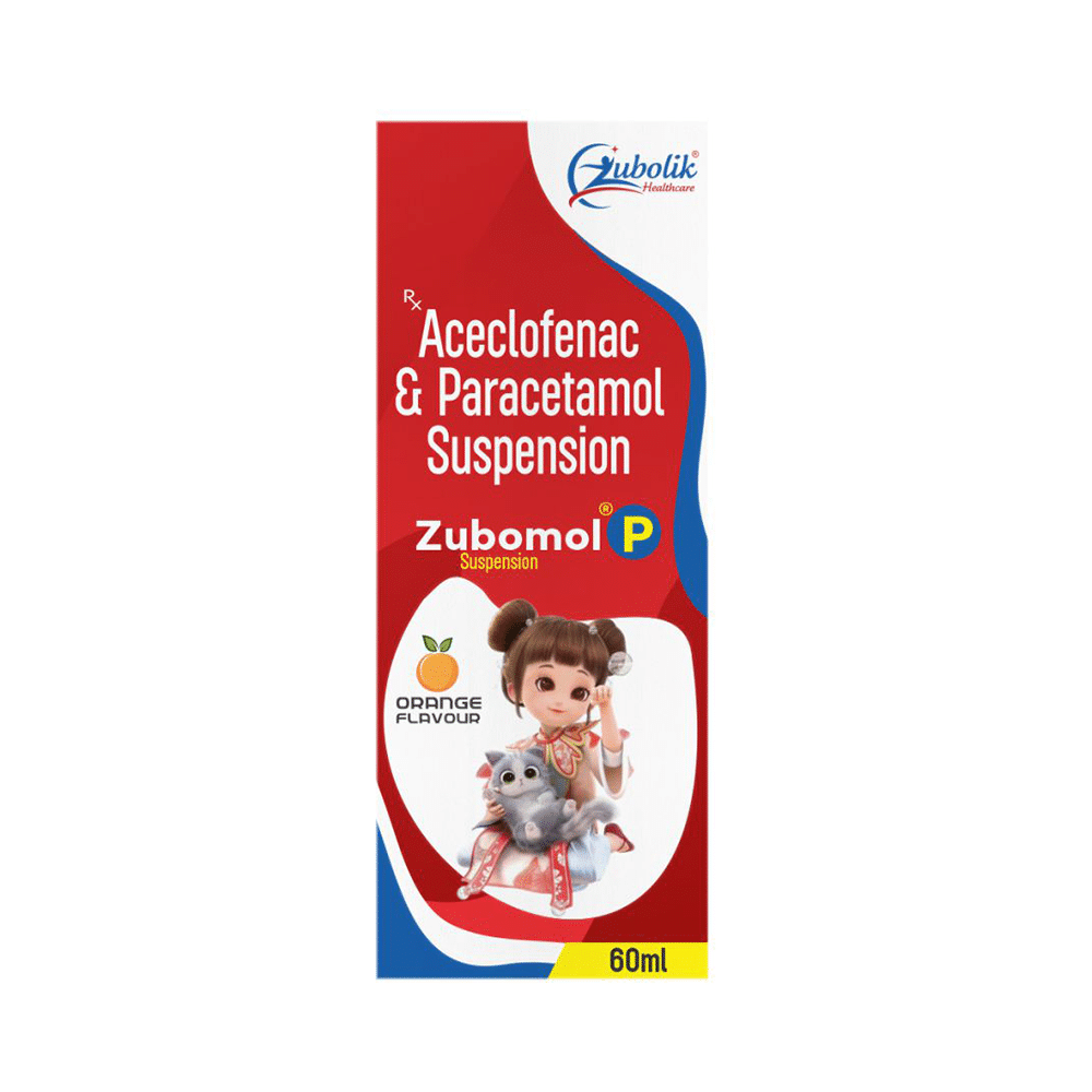 Zubomol P Oral Suspension Orange - Image 1
