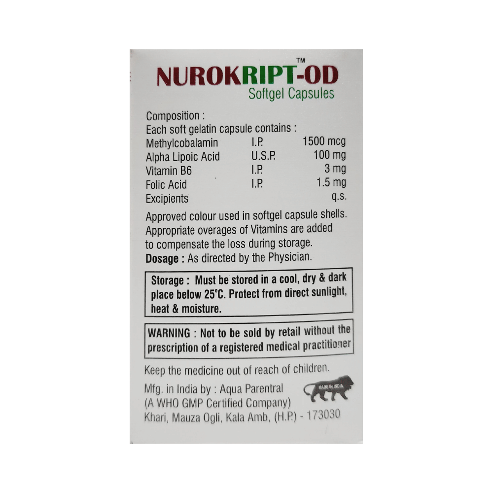 Nurokript-OD Softgel Capsule - Image 3