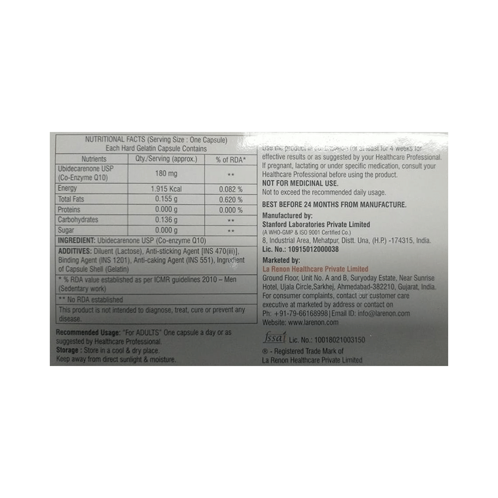 Renoque 180mg Capsule - Image 2
