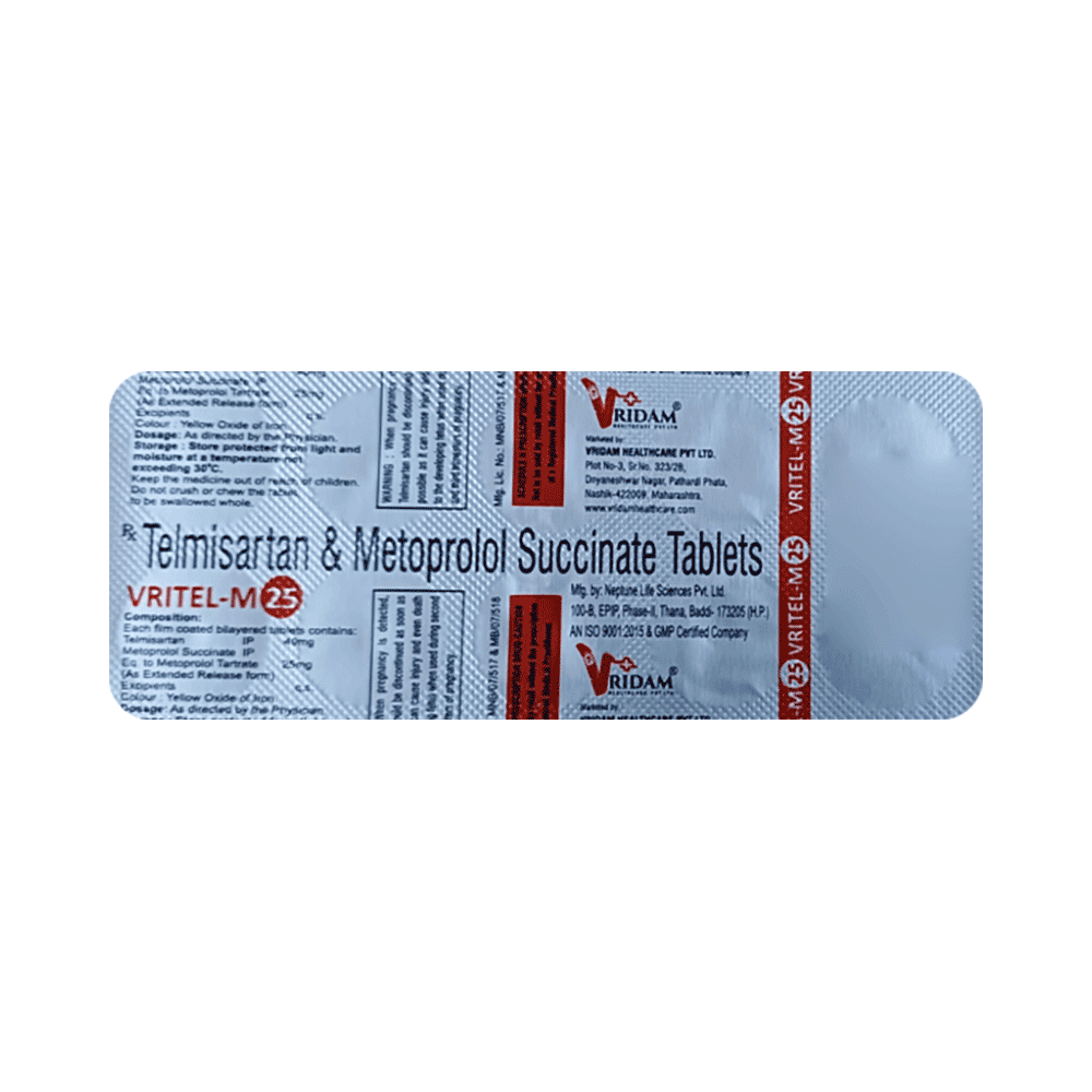 Vritel-M 25 Tablet - Image 4