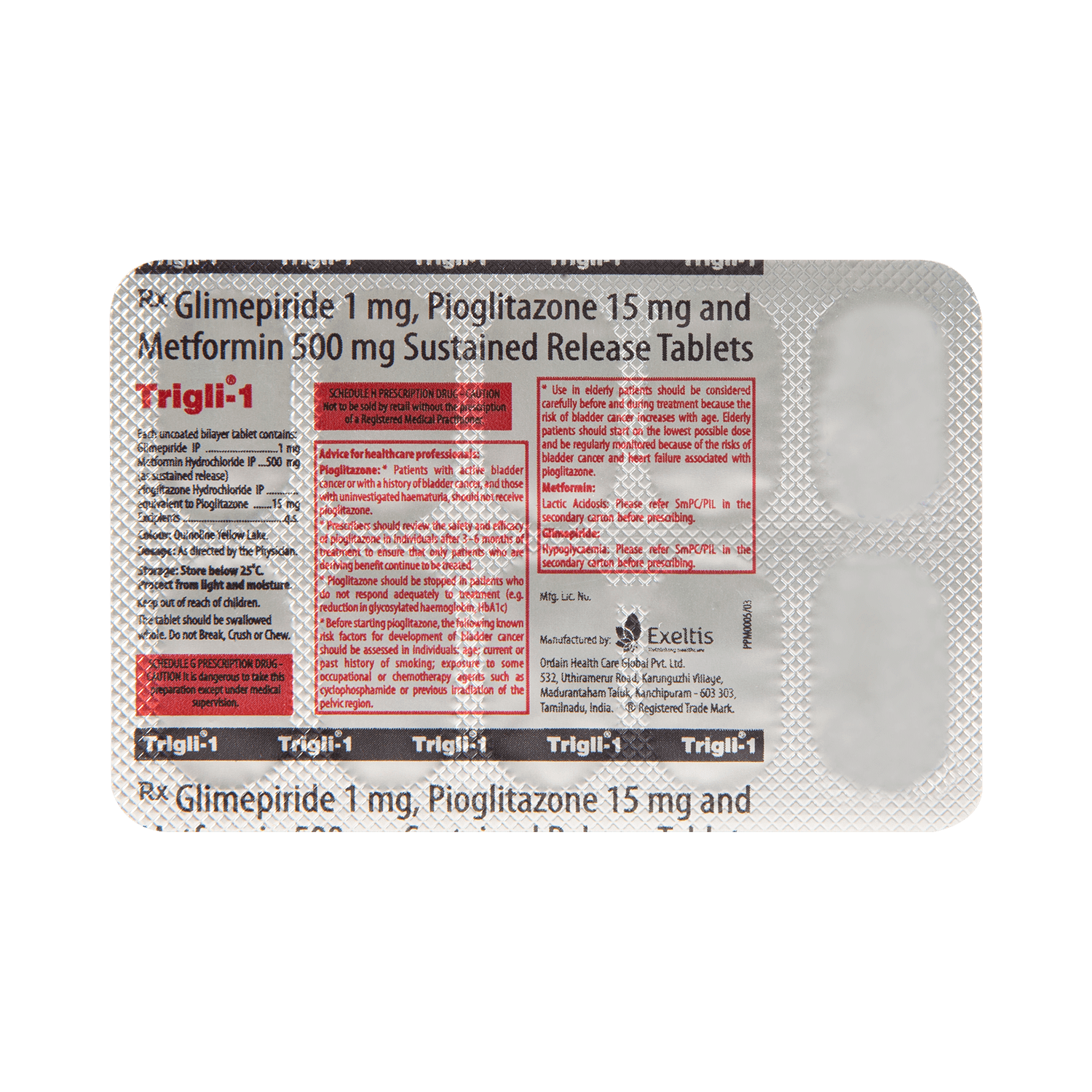 Trigli 1 Tablet SR - Image 5