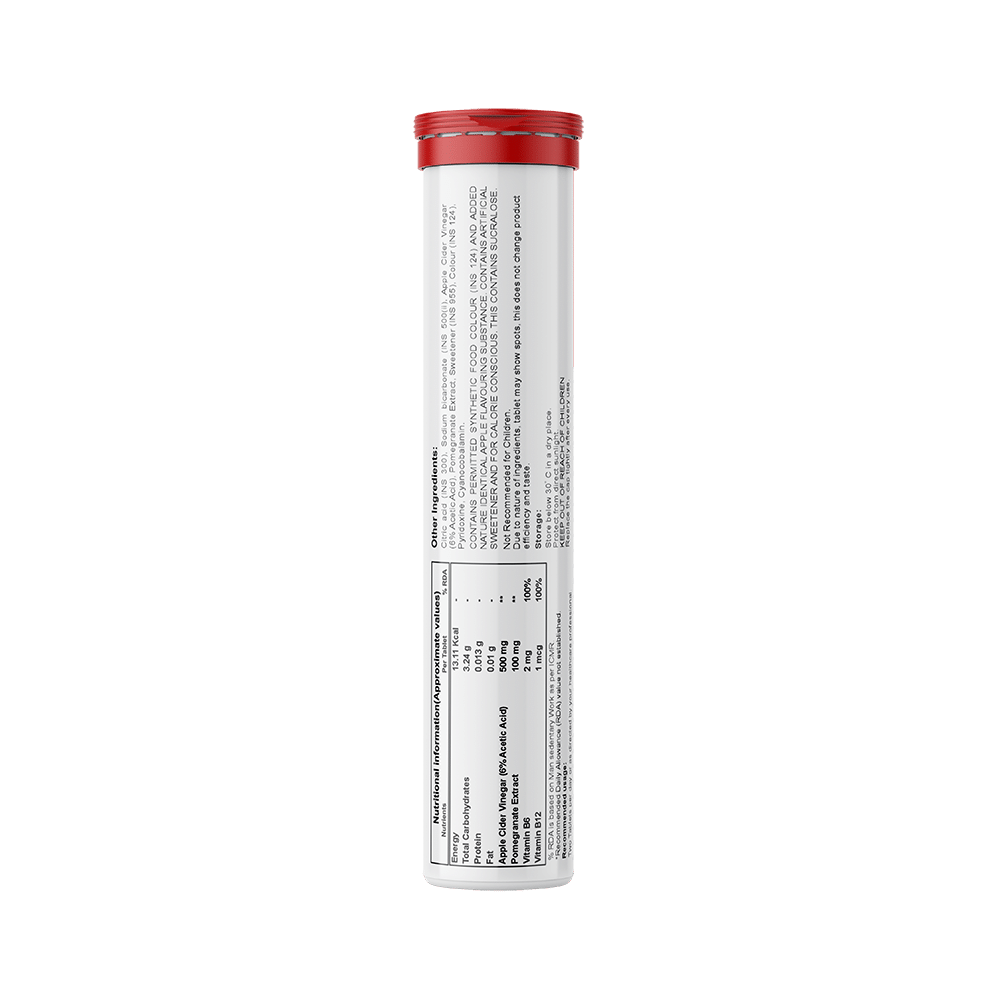 Iron Lifters Apple Cider Vinegar  Effervescent Tablet (15 Each) Red Apple - Image 4