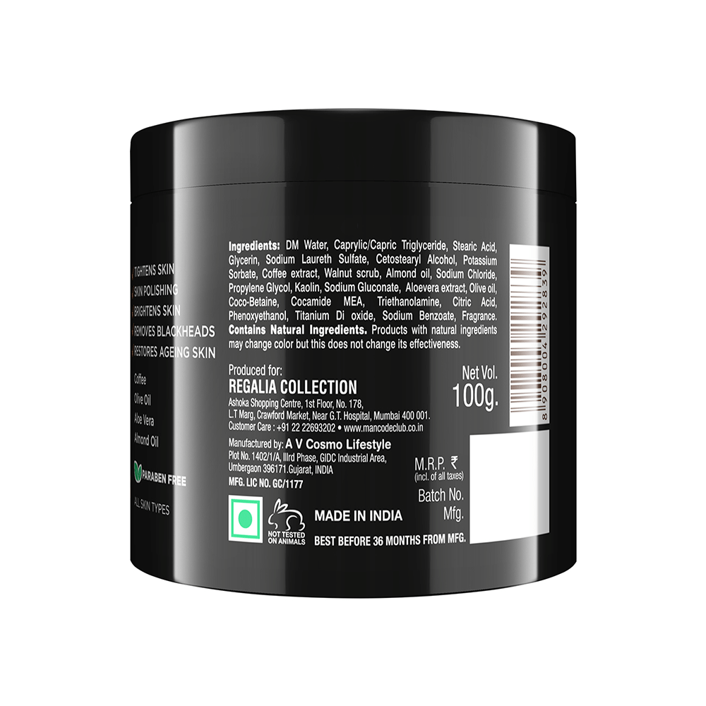 Mancode Caffeine Scrub - Image 2