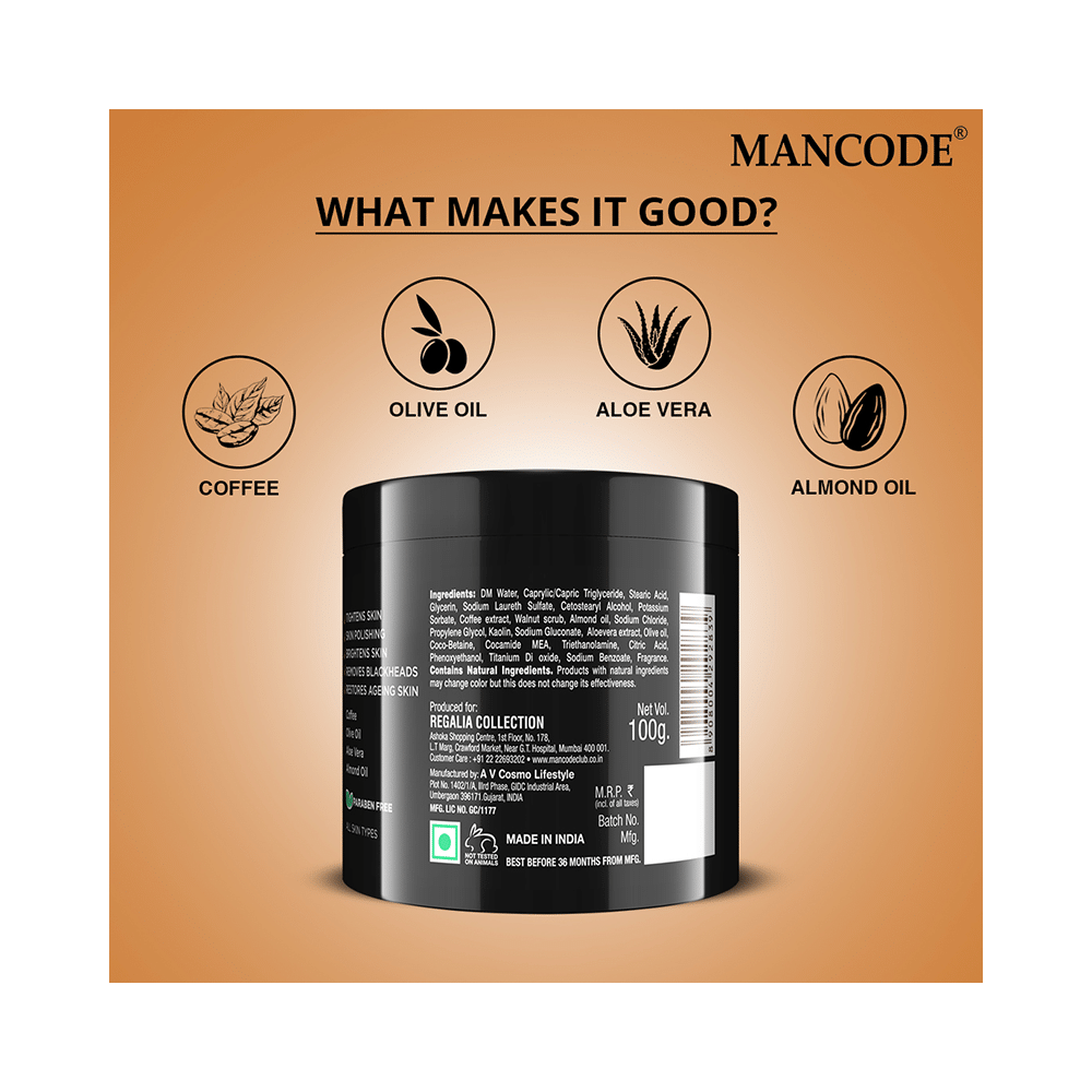 Mancode Caffeine Scrub - Image 5