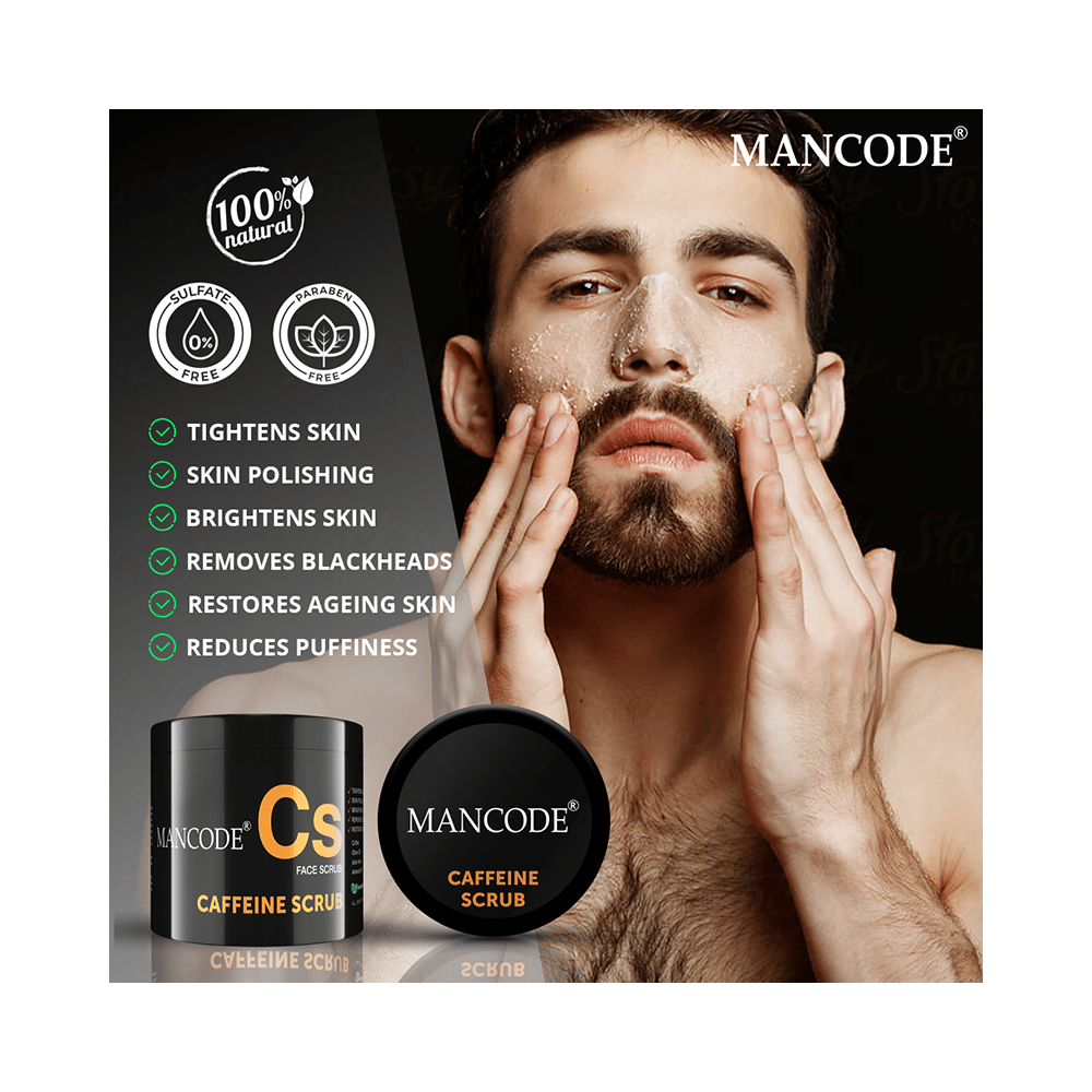 Mancode Caffeine Scrub - Image 4