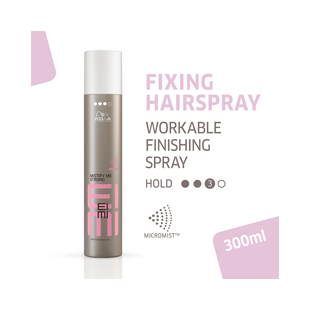 Wella Professionals EIMI Mistify Me Strong Hair Spray - Image 3