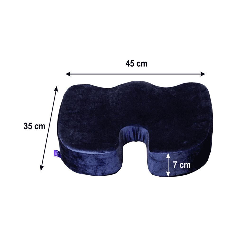 Viaggi Coccyx Orthopedic Memory Foam Seat Cushion - Image 5