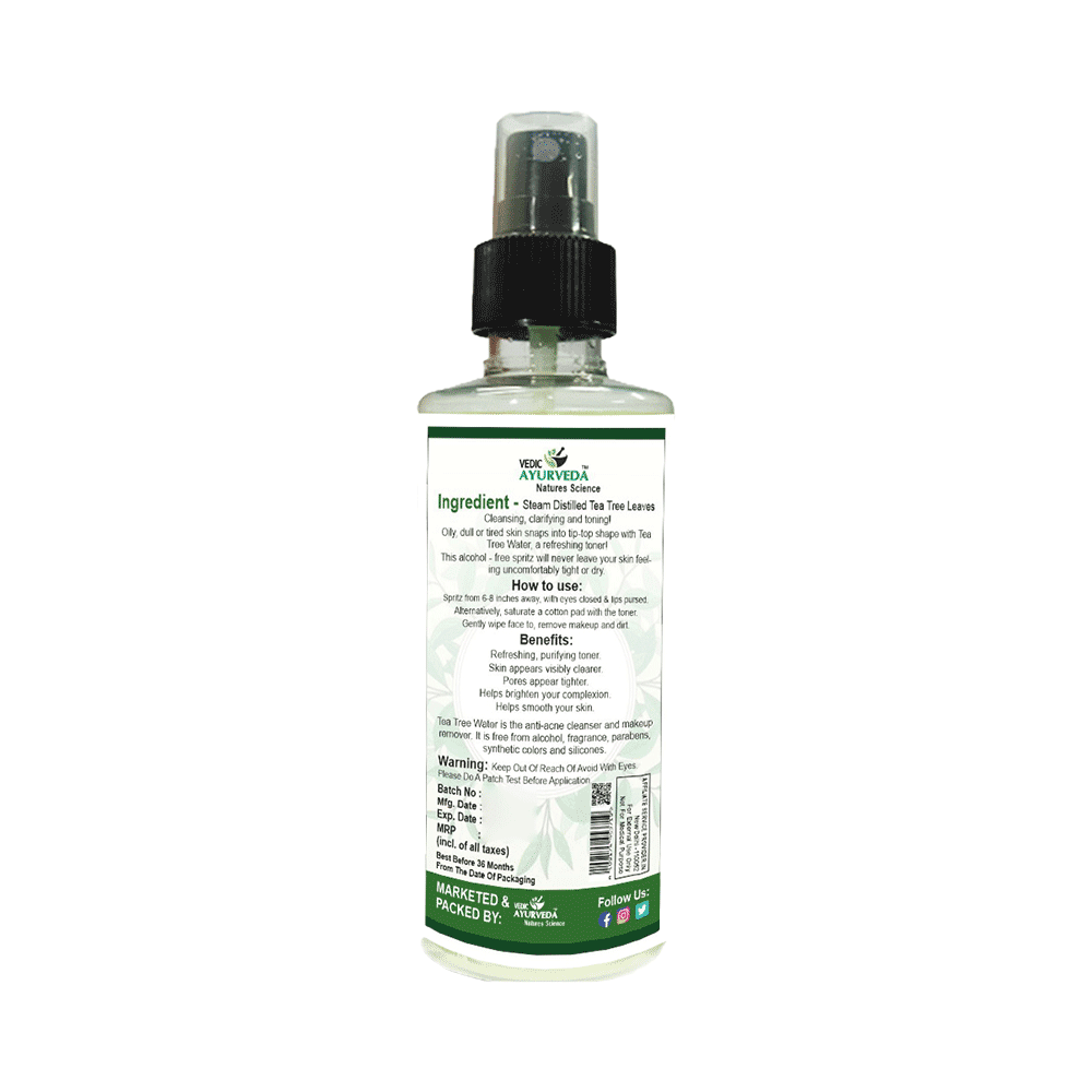 Vedic Ayurveda Tea Tree Hydrosol Skin Toner - Image 2