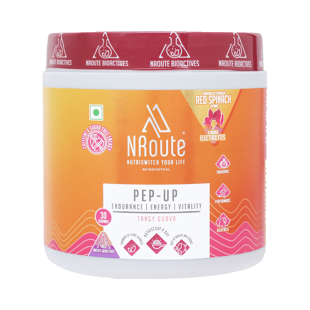Nroute Pep-Up Powder Tangy Guava