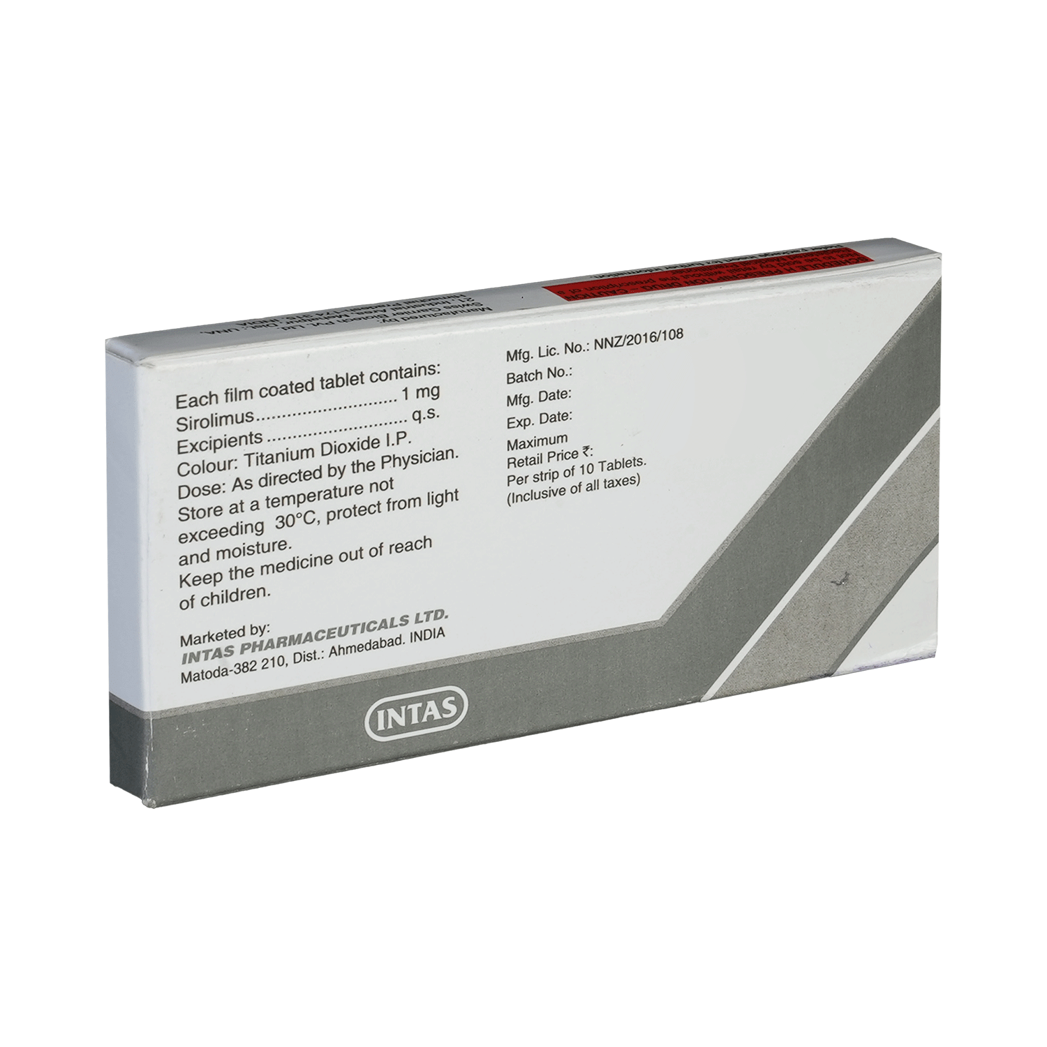 Sirova 1mg Tablet - Image 3