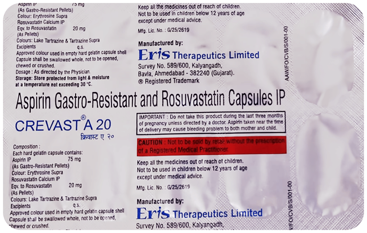Crevast A 20 Capsule - Image 1