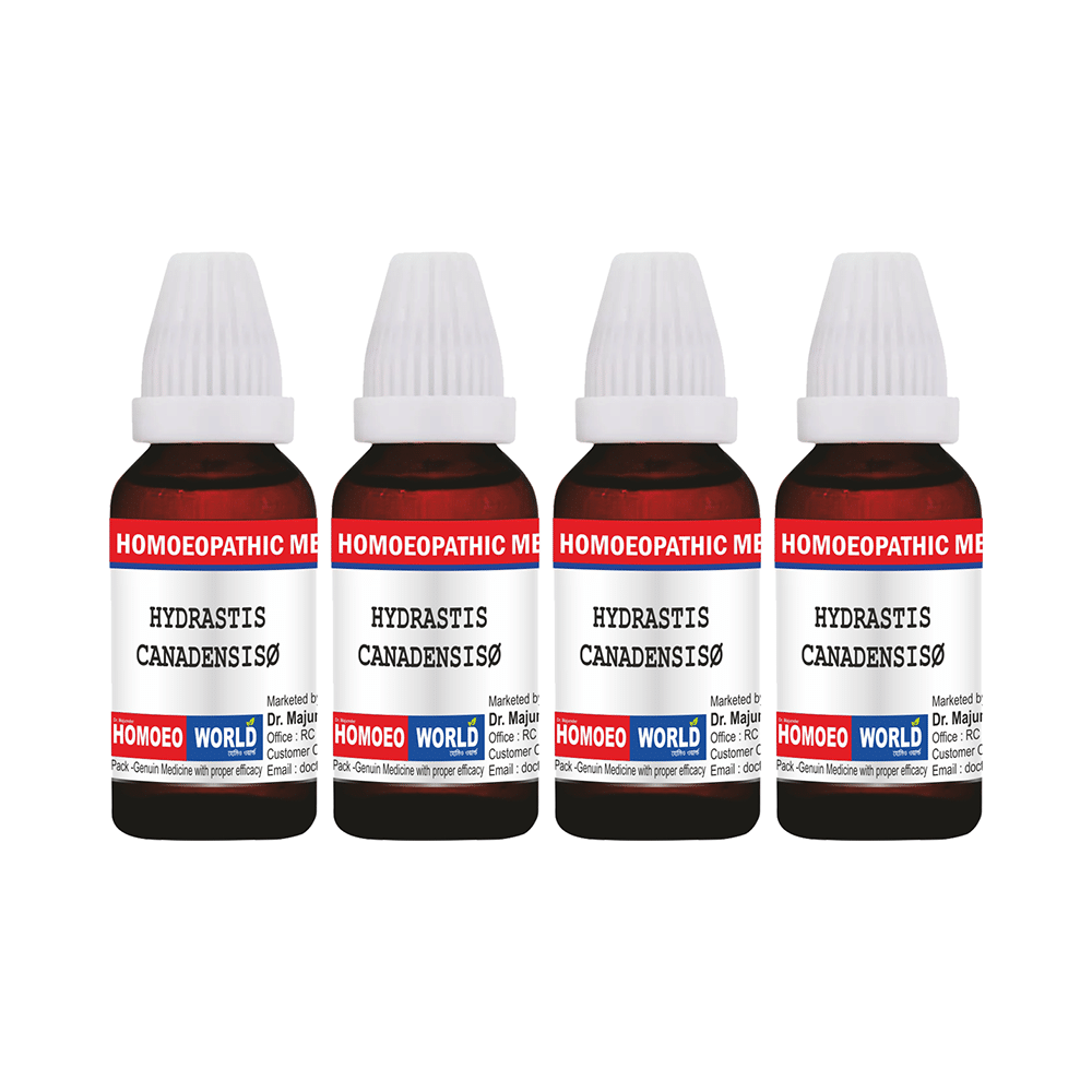 Dr. Majumder Homeo World Hydrastis Canadensis Mother Tincture (30ml Each) Q - Image 1