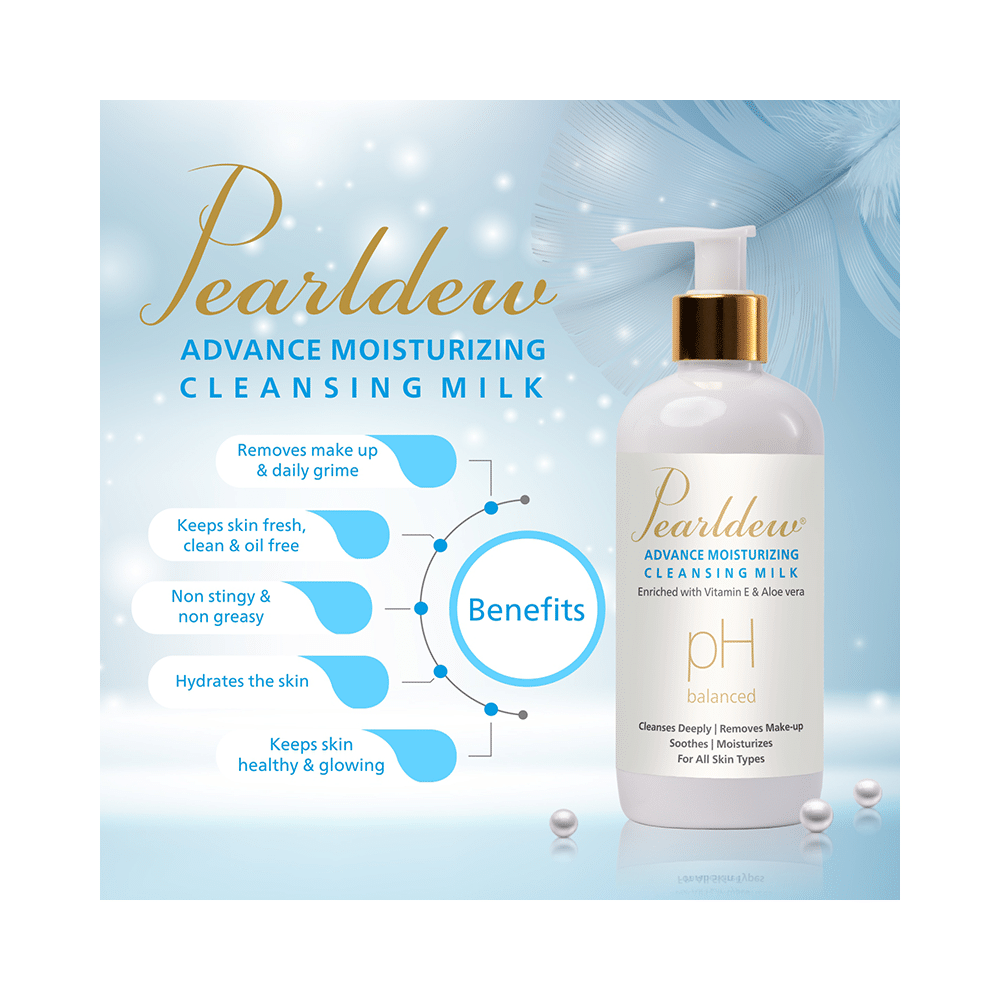 Pearldew Advance Moisturising Cleansing Milk - Image 4