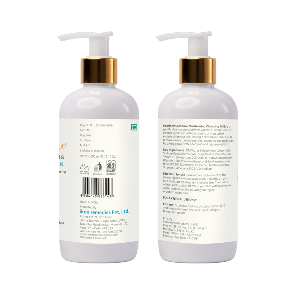 Pearldew Advance Moisturising Cleansing Milk - Image 2