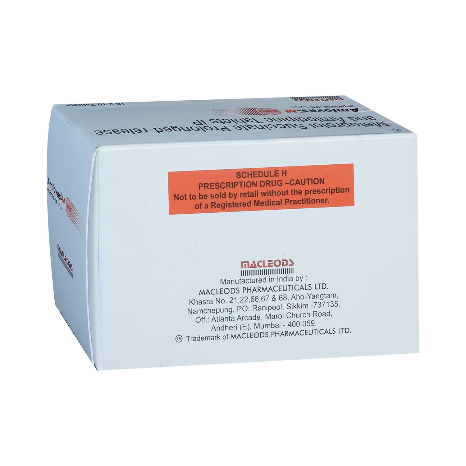 Amlovas-M 5/50 Tablet PR - Image 4