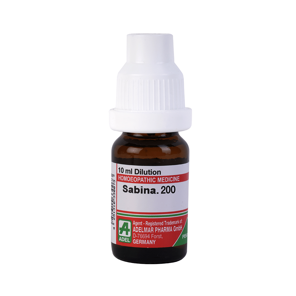 ADEL Sabina. Dilution 200