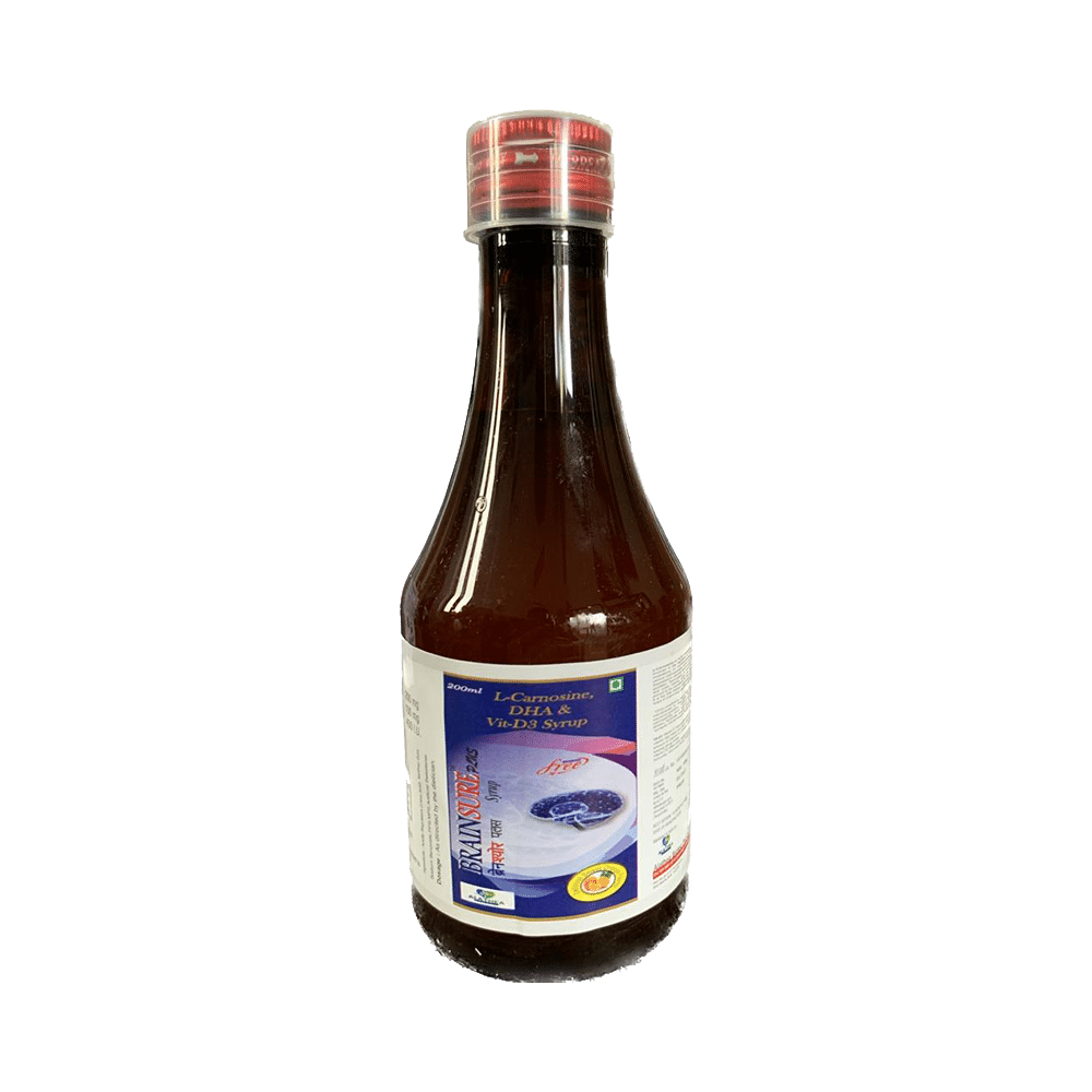 Brainsure Plus Syrup Delicious Sweet Orange Sugar Free - Image 3