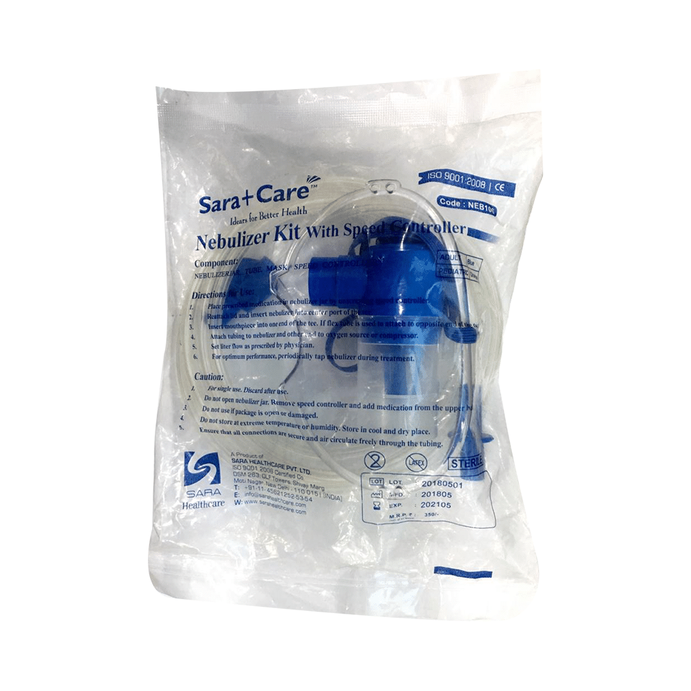 Sara+Care NEB 106 Nebulizer Kit with Speed Controller