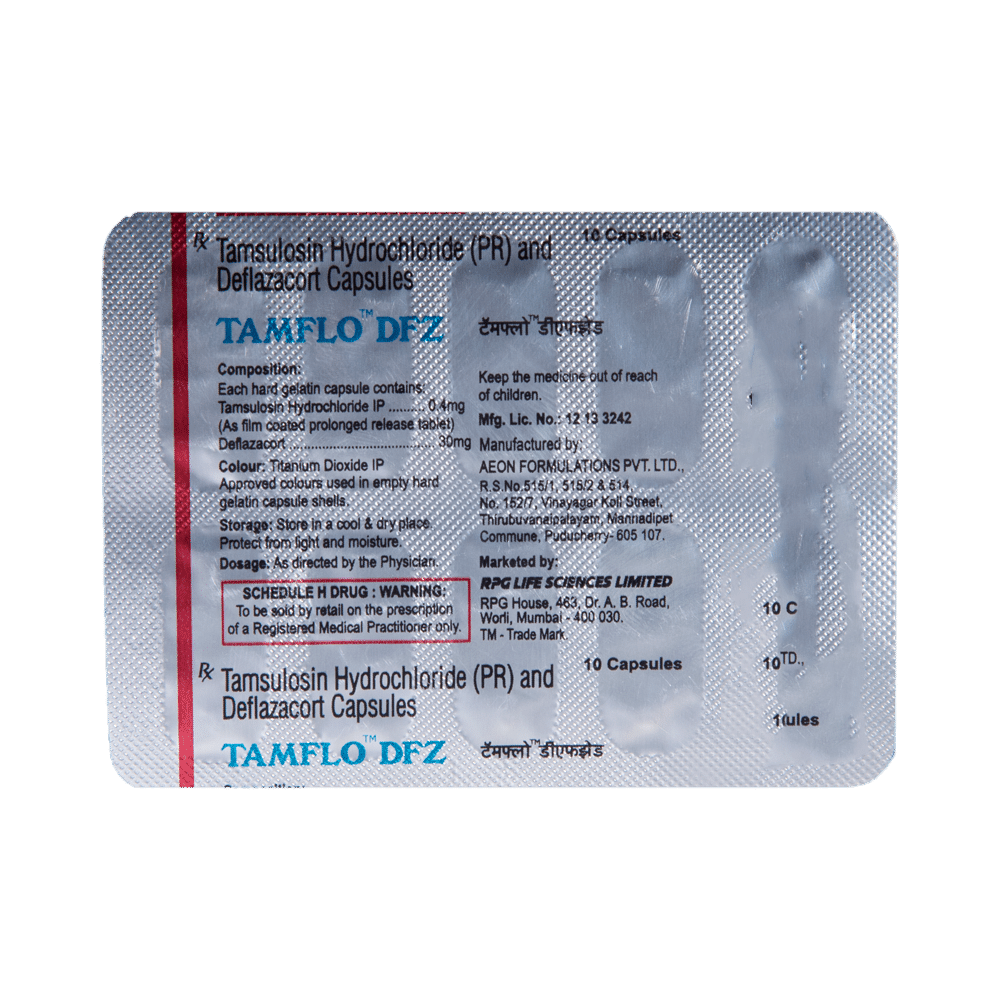 Tamflo DFZ Capsule PR - Image 5