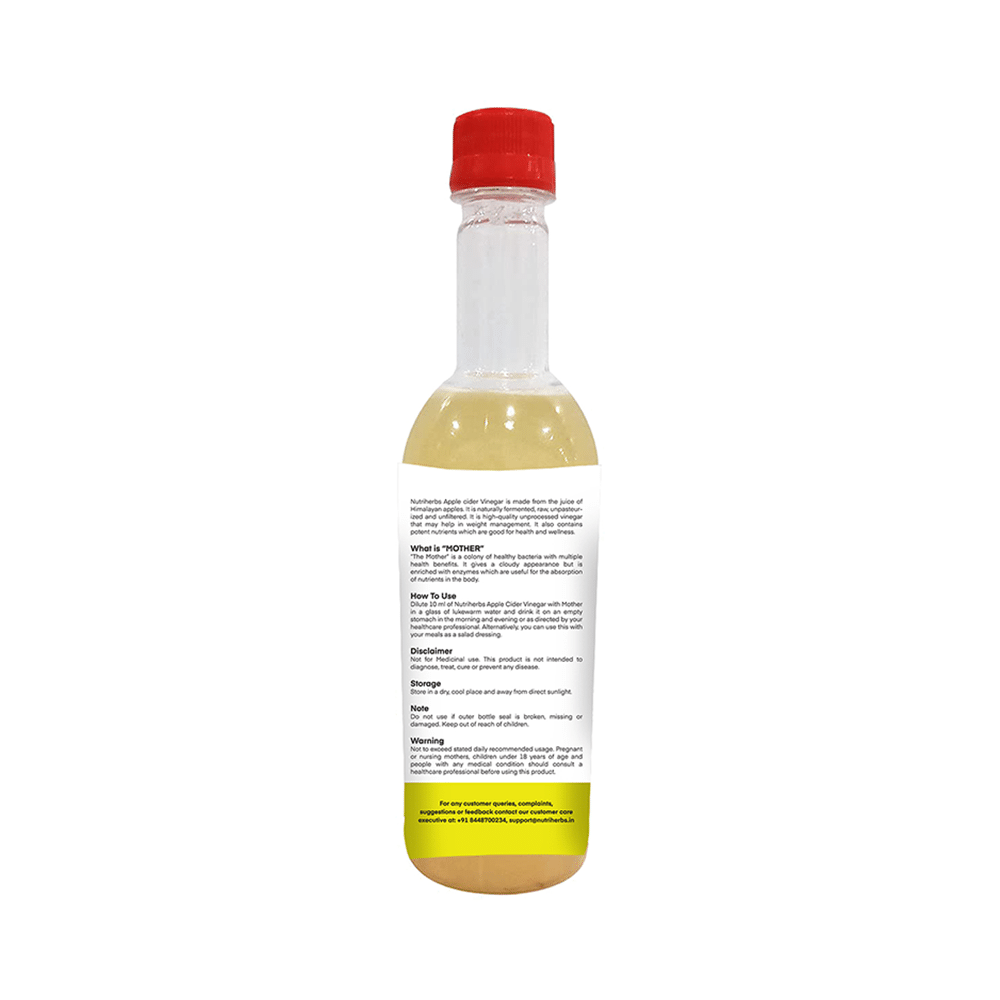 Nutriherbs Apple Cider Vinegar with Mother of Vinegar - Image 3
