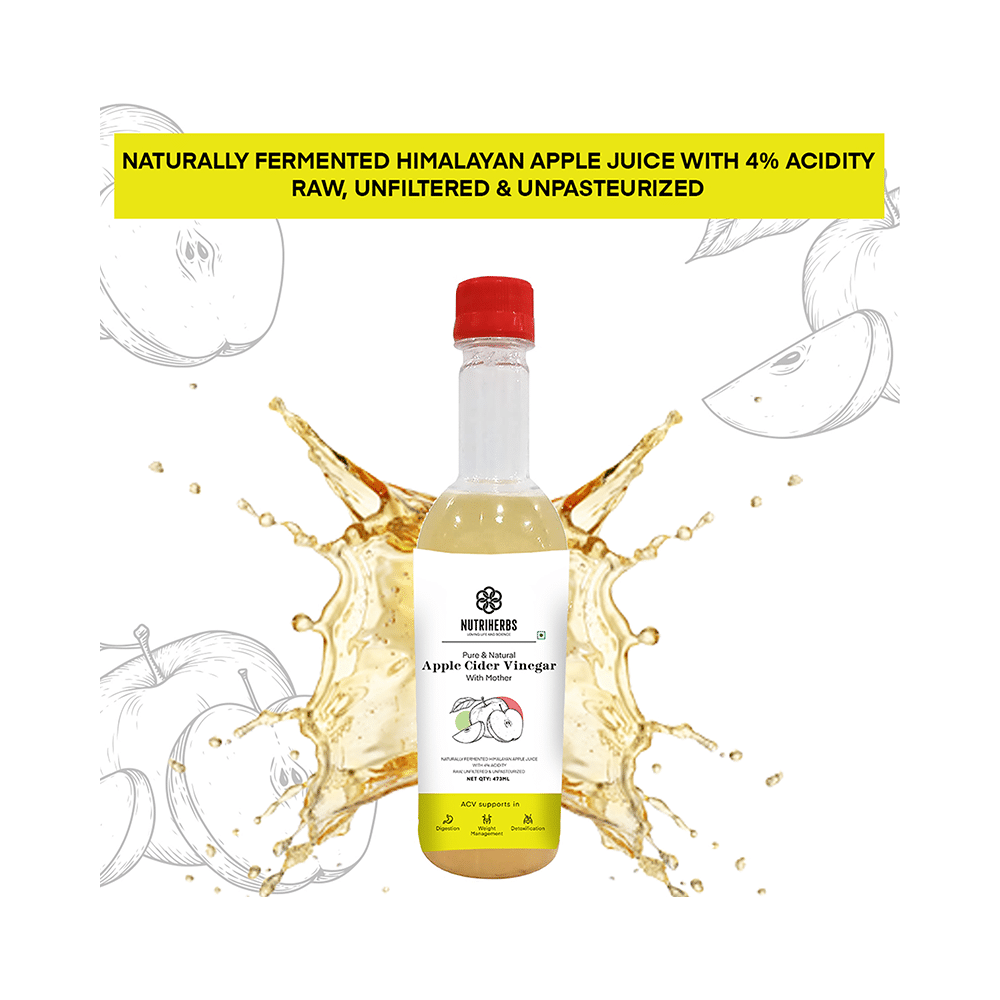 Nutriherbs Apple Cider Vinegar with Mother of Vinegar - Image 6