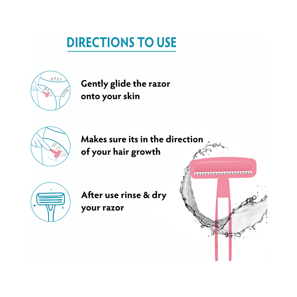 Vi-John Women Feather Touch Bikini Line Trinning Razor Advance Nano Coated Women Razors For All Skin - Image 5