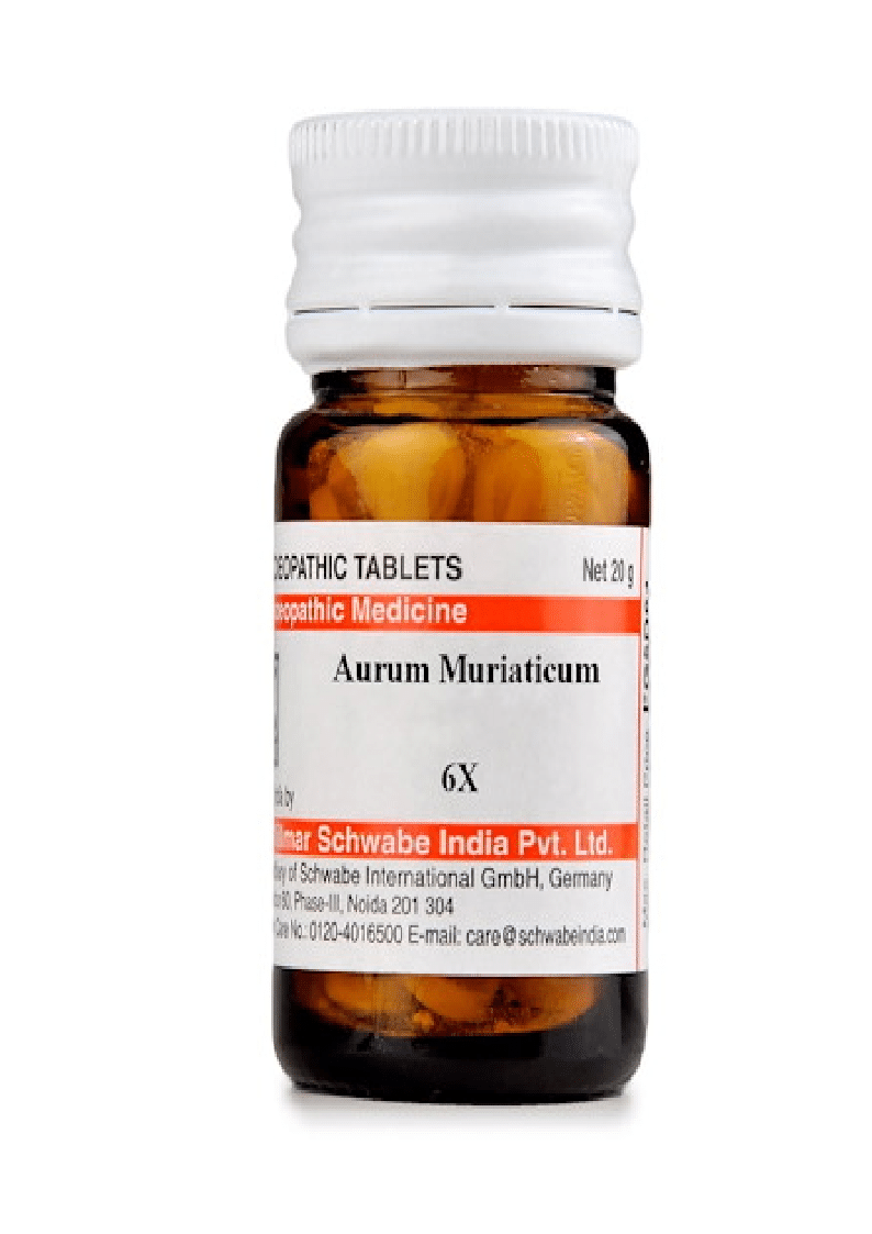 Dr Willmar Schwabe India Aurum Muriaticum Trituration Tablet 6X - Image 1
