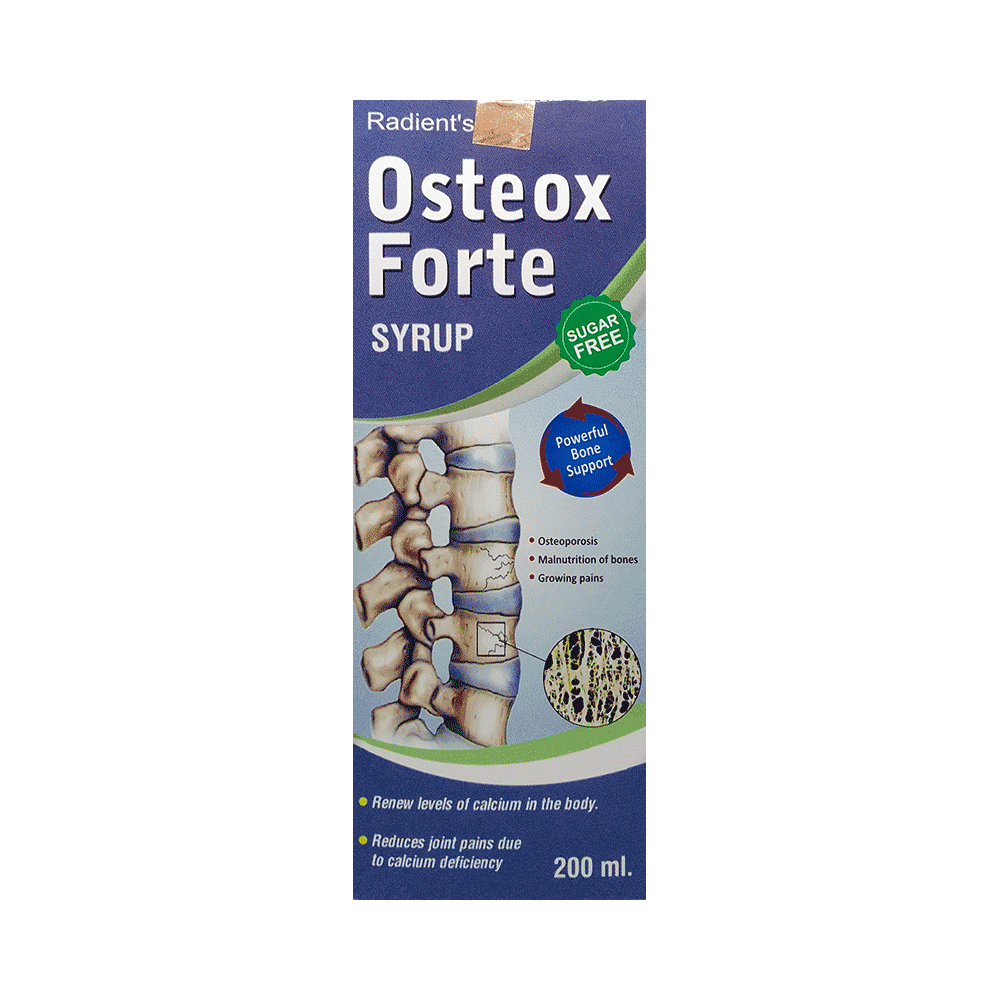 Radient Osteox Forte Syrup Sugar Free - Image 1
