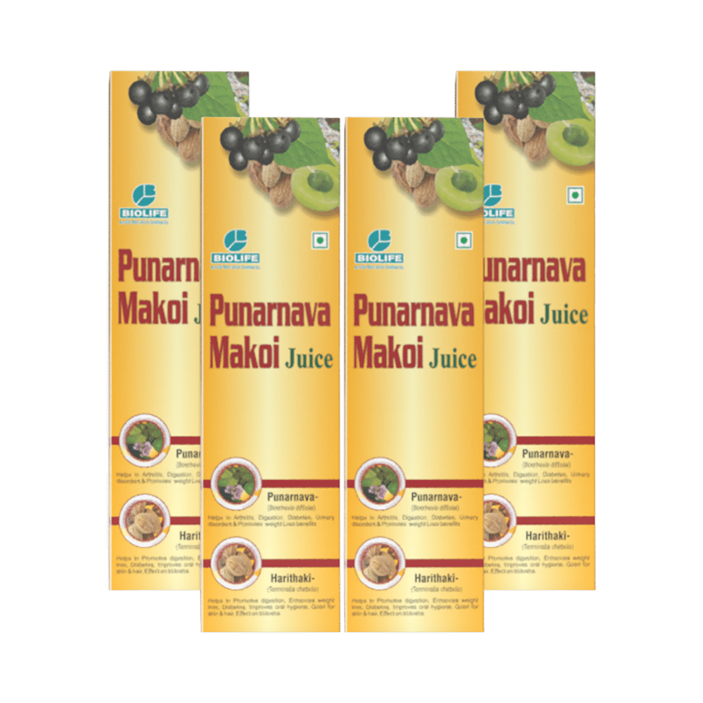 Biolife Punarnava Makoi Juice (700ml Each)