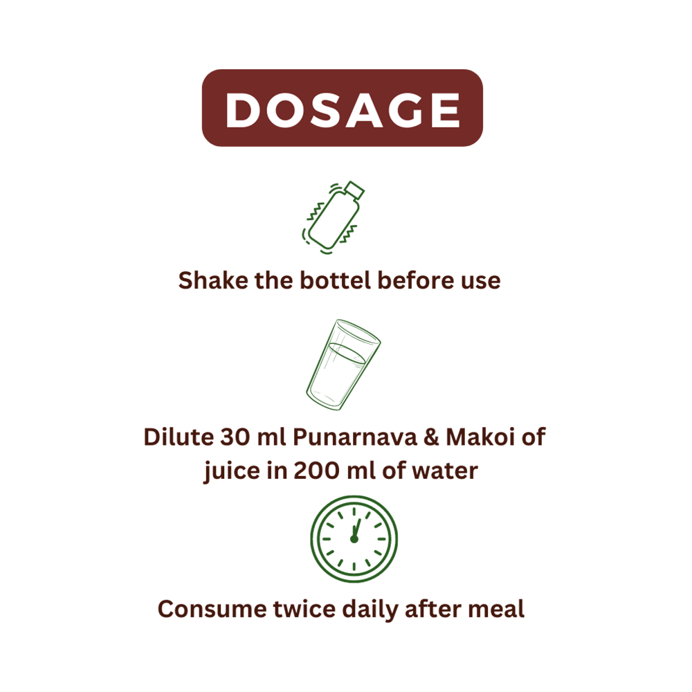 Biolife Punarnava Makoi Juice (700ml Each) - Image 7