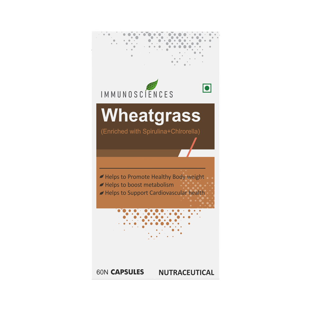 Immunosciences Wheet Grass Capsule - Image 4