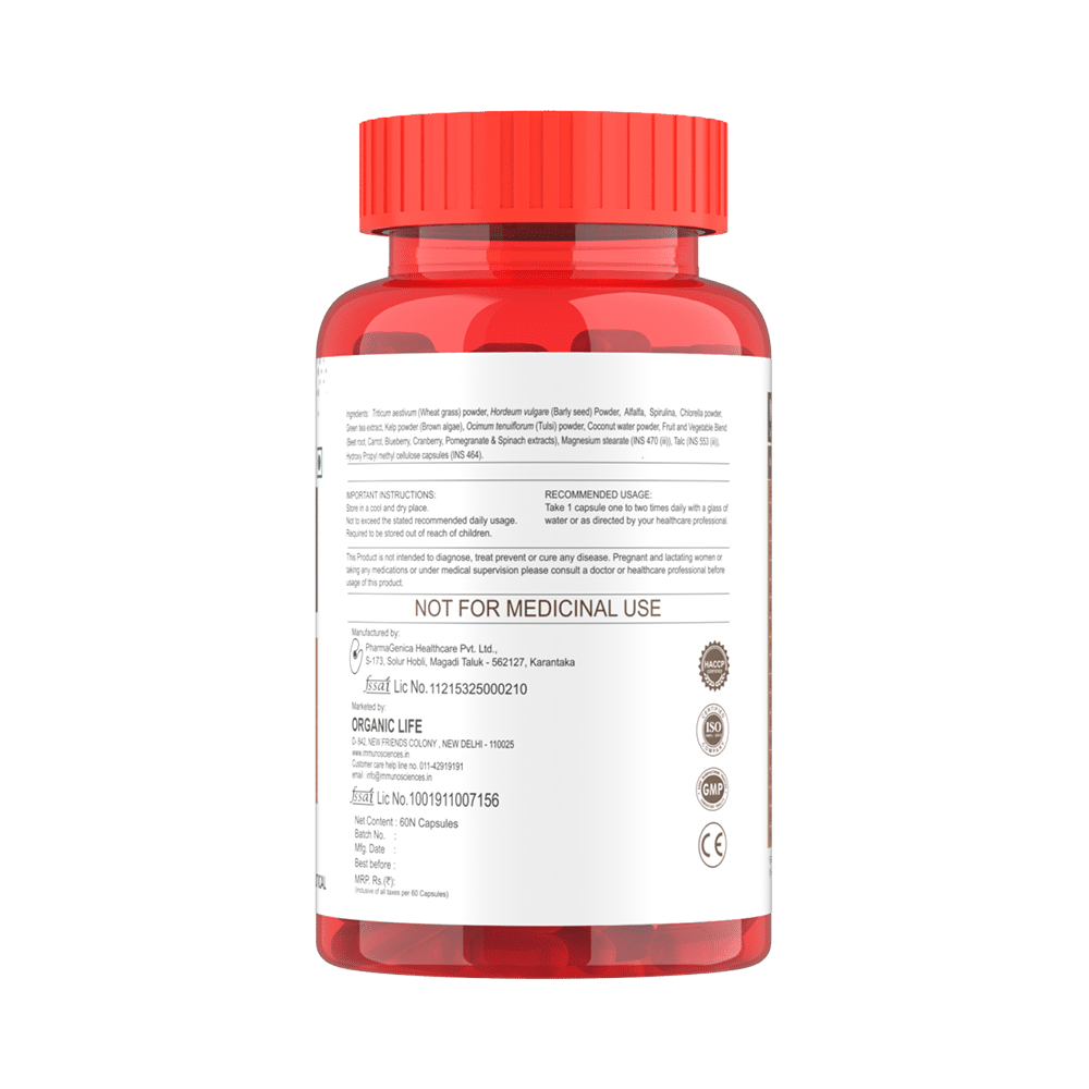 Immunosciences Wheet Grass Capsule - Image 3