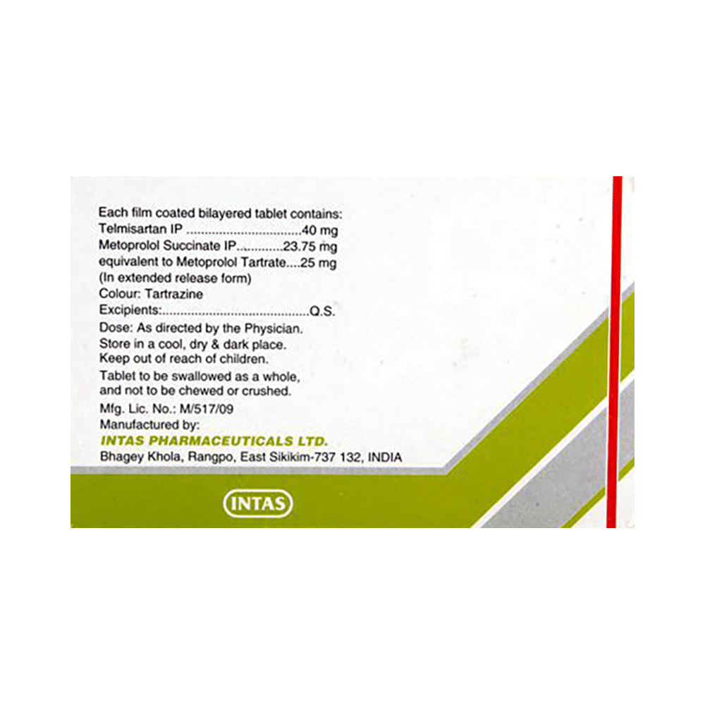 Sartel-Beta 25 Tablet ER - Image 2
