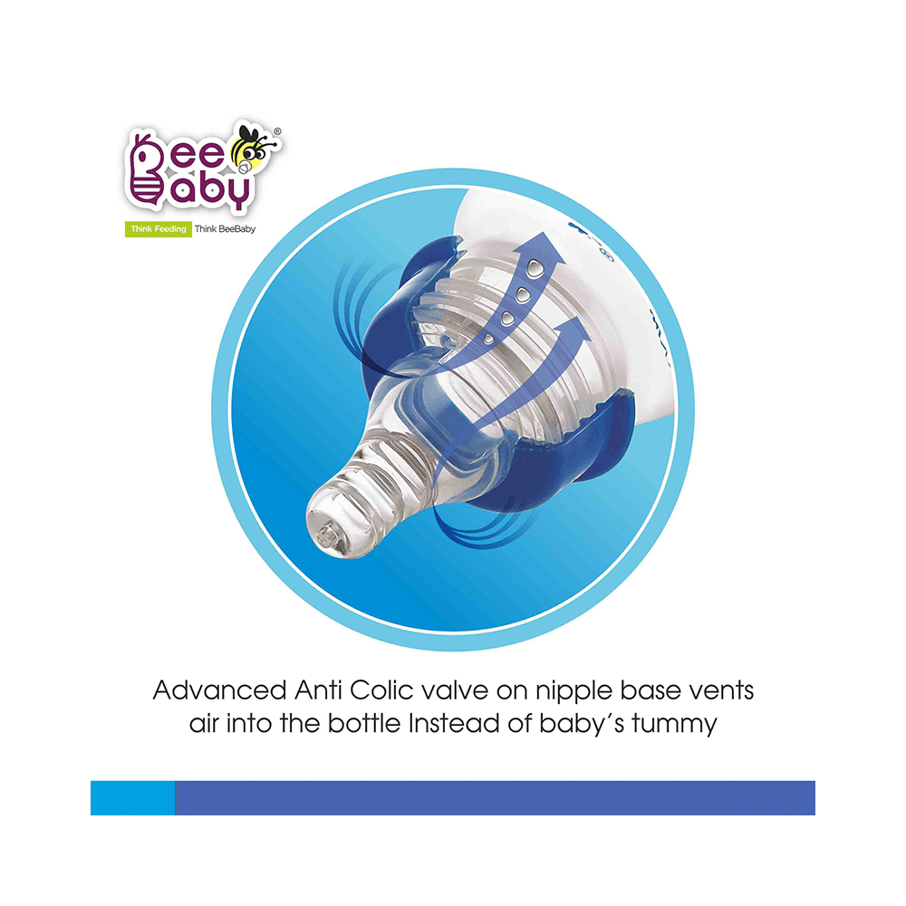 BeeBaby Basic Slim Neck Baby Feeding Bottle with Anti Blue - Image 5