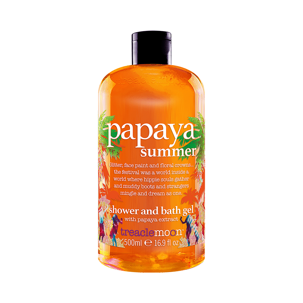 Treaclemoon Papaya Summer Shower and Bath Gel - Image 1