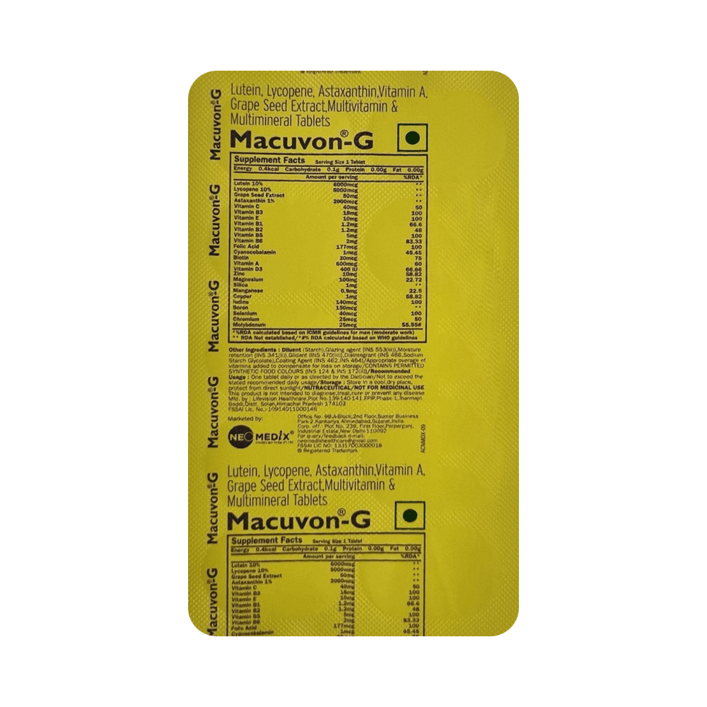 Macuvon-G Tablet - Image 3